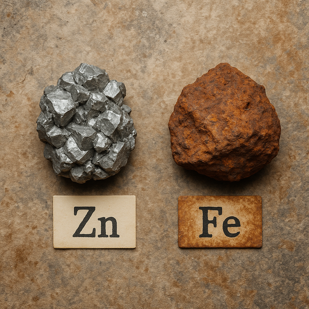 Cinko ir geležies svarba