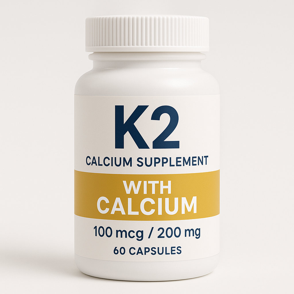 Kalcis ir vitaminas K2 kaulų sveikatai