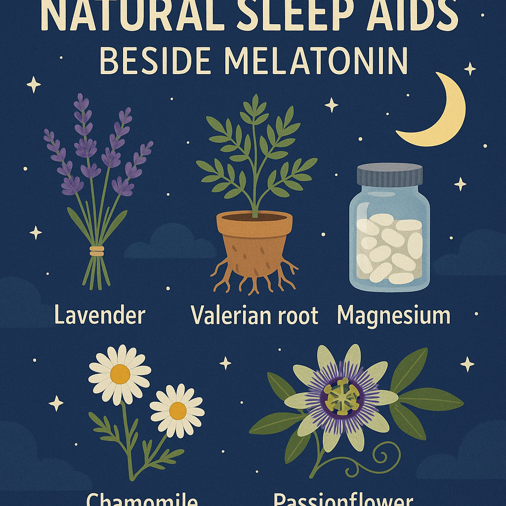 Melatonino alternatyvos