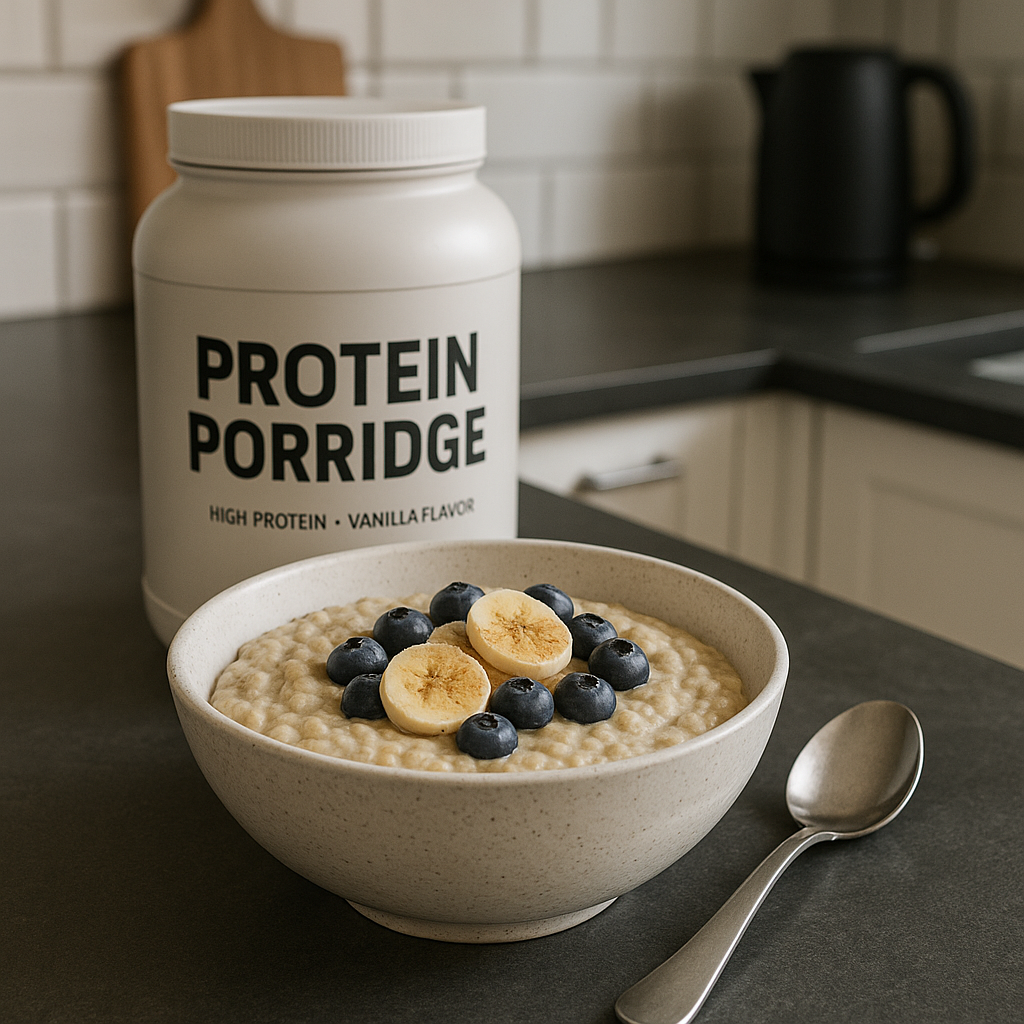 Baltyminė košė pusryčiams