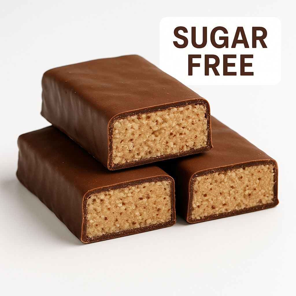 Baltyminiai batonėliai be cukraus