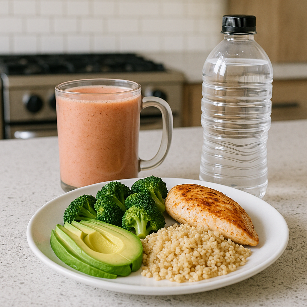 Ką valgyti prieš treniruotę