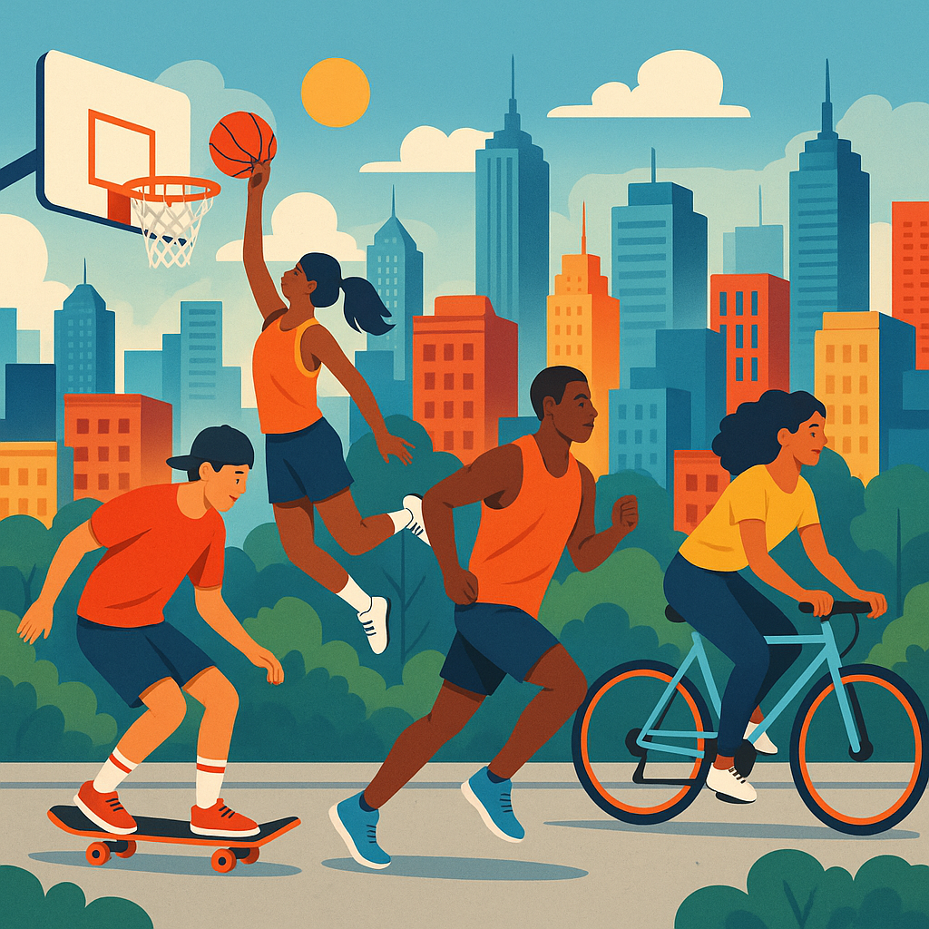 Kaip likti aktyviems gyvenant mieste