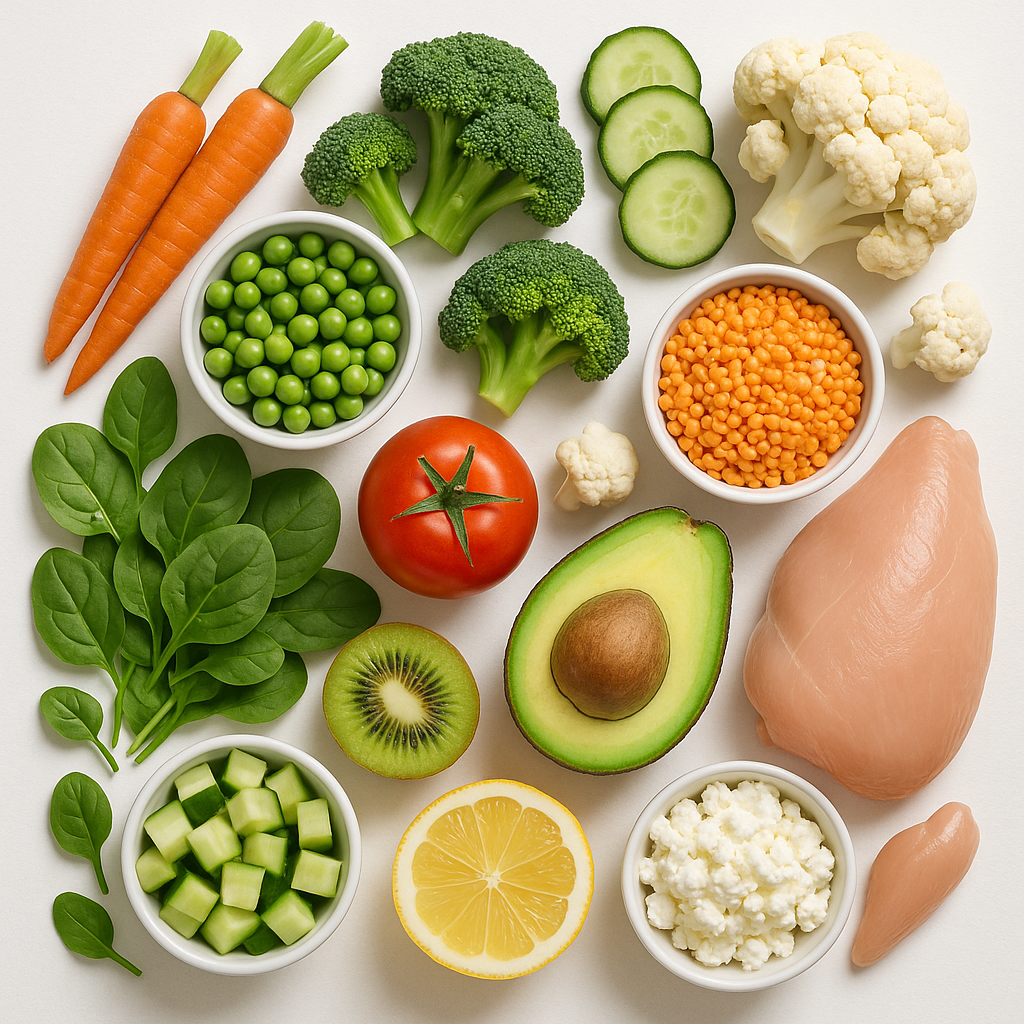 Mažo kaloringumo užkandžių sąrašas