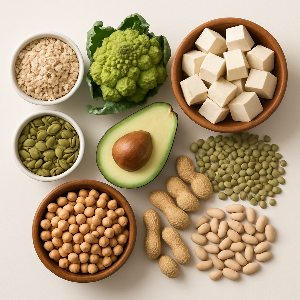 Populiariausi augalinių baltymų šaltiniai