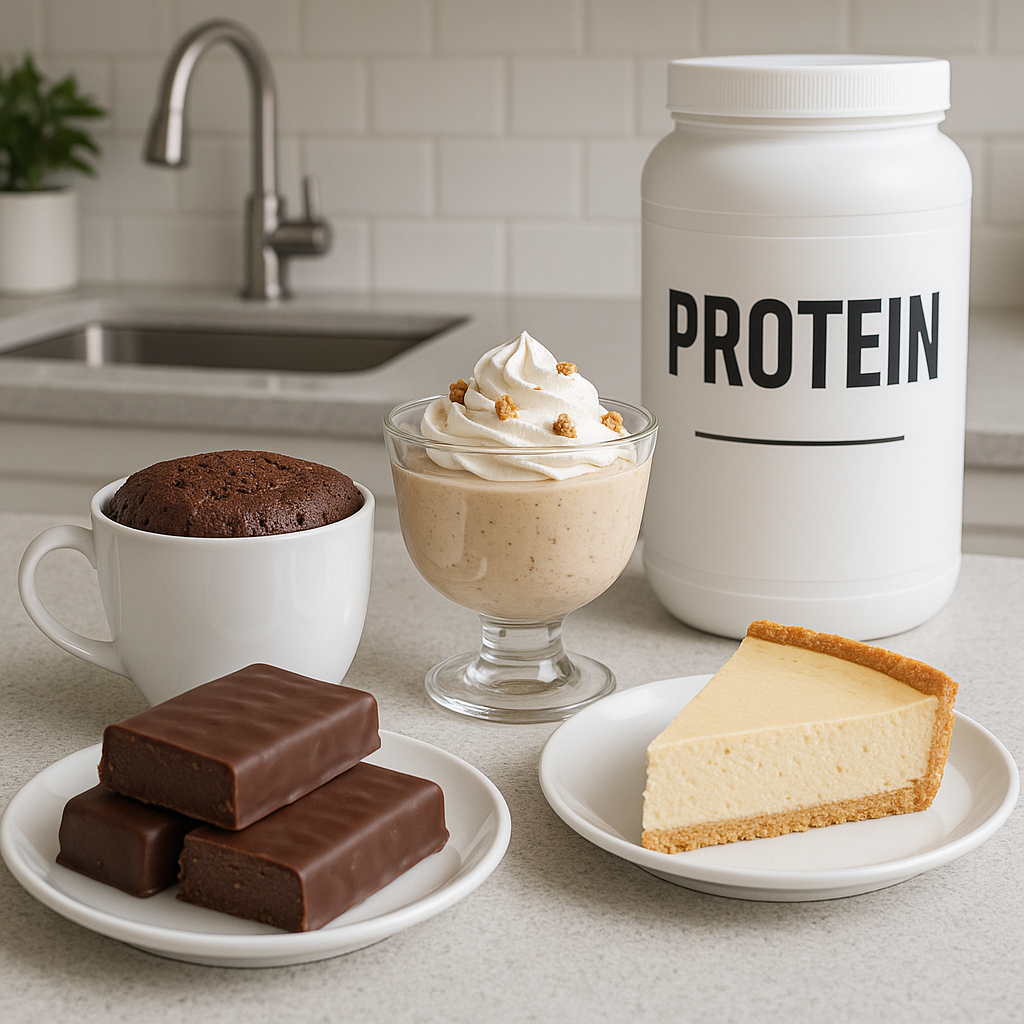 TOP baltyminiai desertai tikriems smaližiams