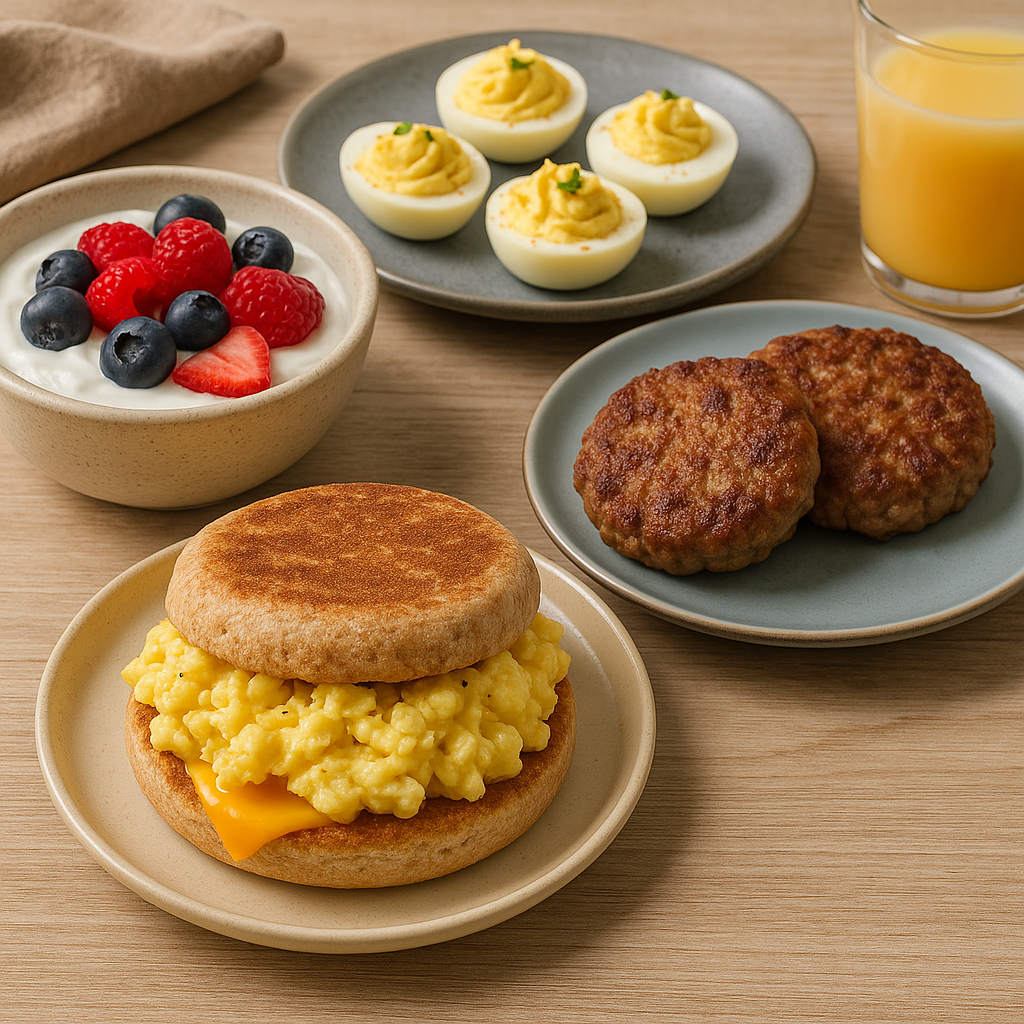 Baltyminiai užkandžiai pusryčiams – geriausias dienos startas