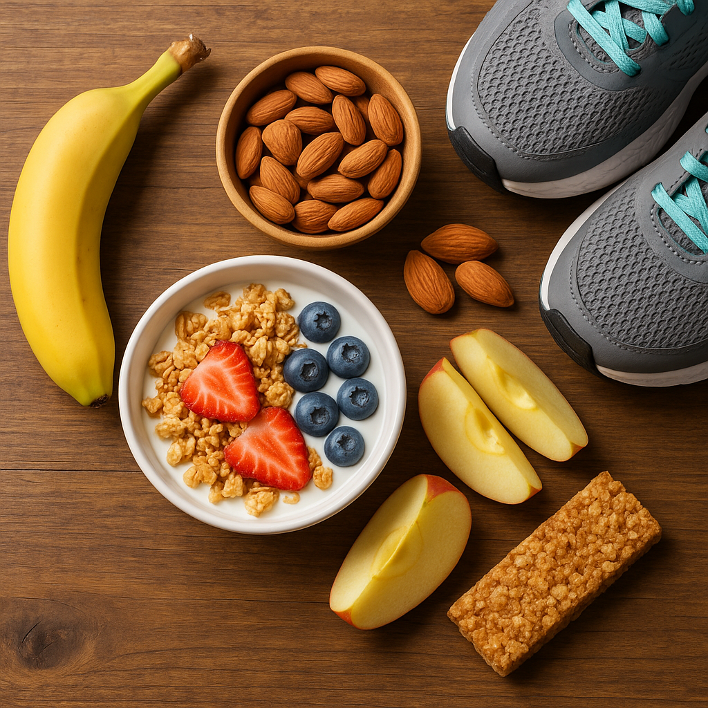 Ką užkąsti prieš bėgimą, kad pasiektumėte geriausių rezultatų?