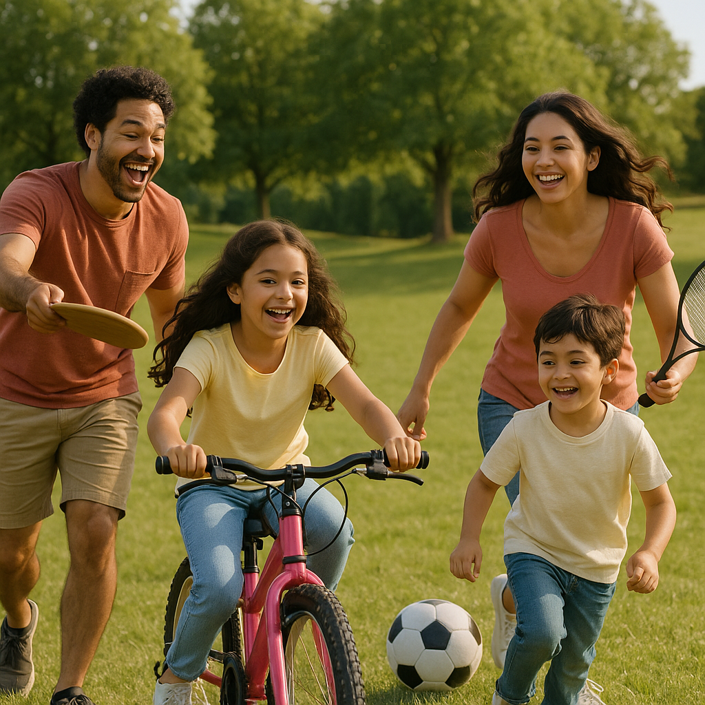 Kaip skatiname šeimos narių aktyvumą kartu?