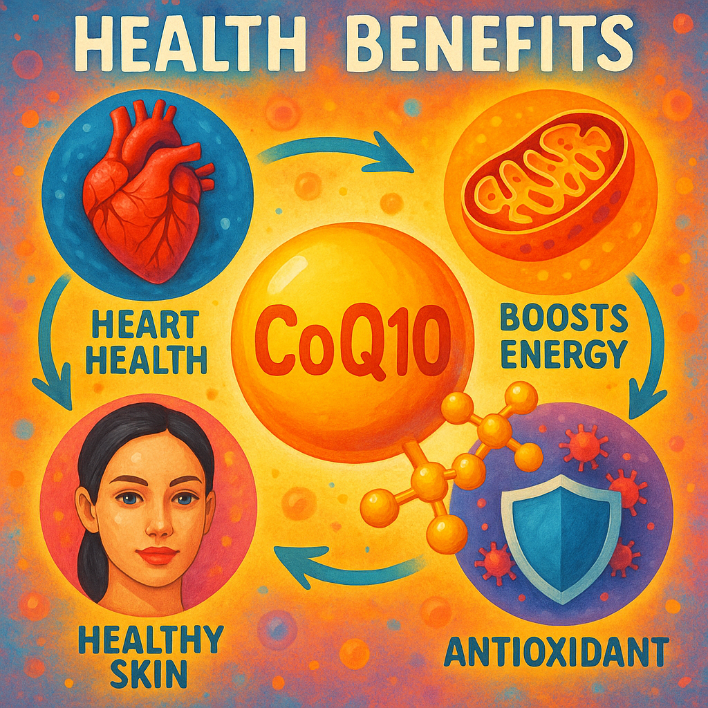 Kofermentas Q10: kokia jo nauda organizmui?