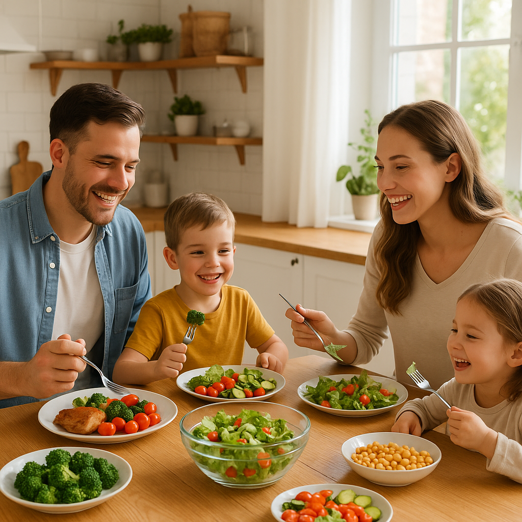 Sveiki mitybos įpročiai visai šeimai