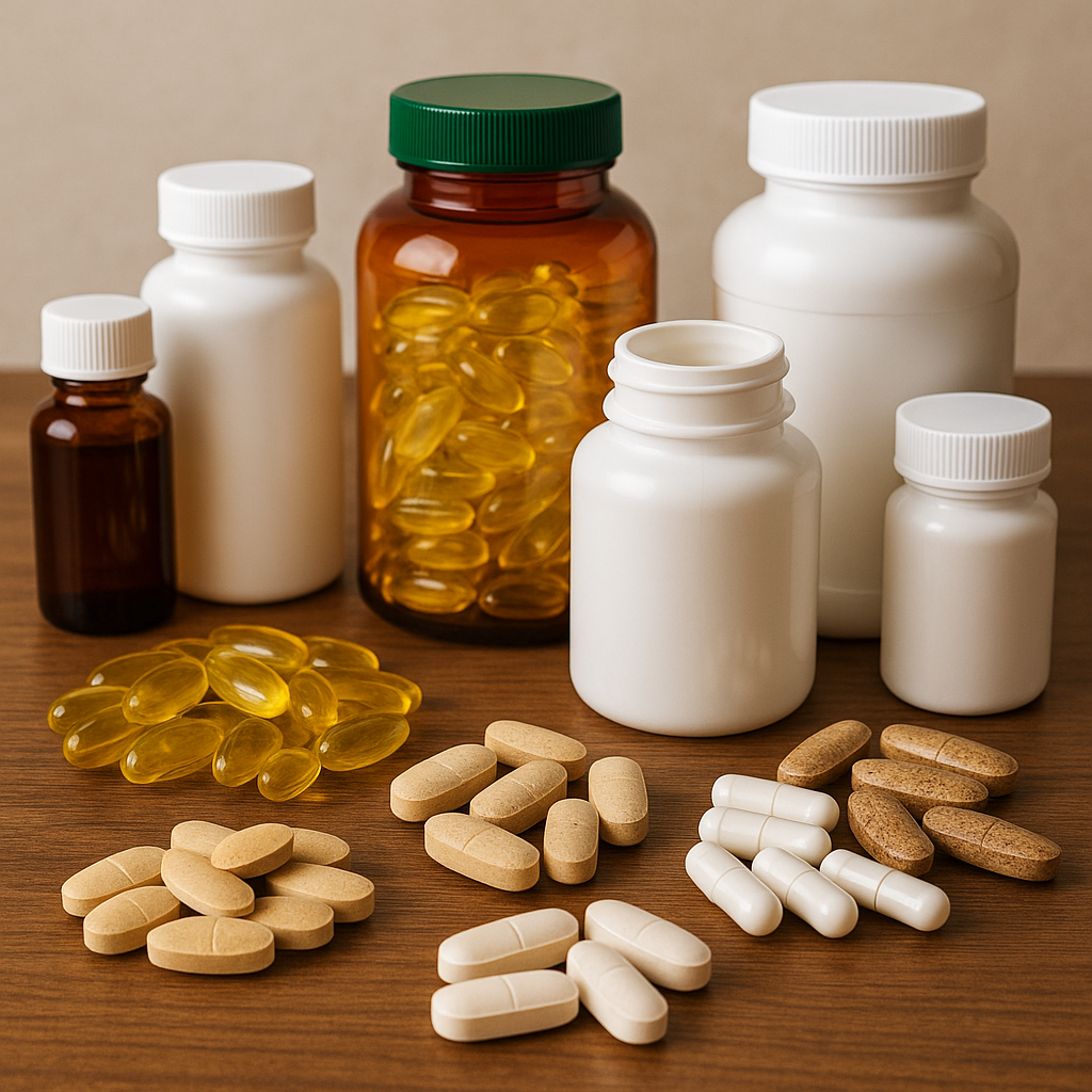 Kiek papildų vienu metu galima vartoti