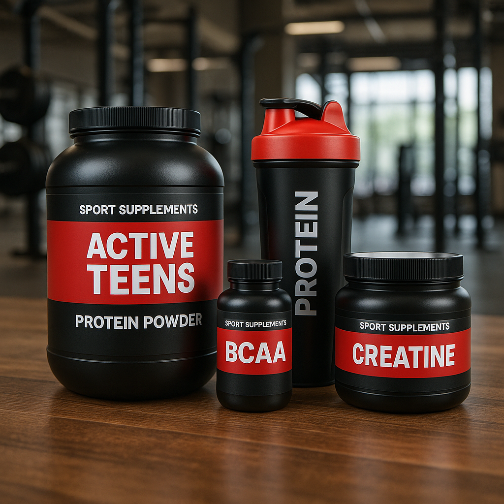 Papildai paaugliams sportuojant