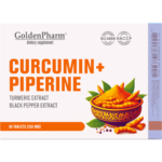 kurkuminas + piperinas
