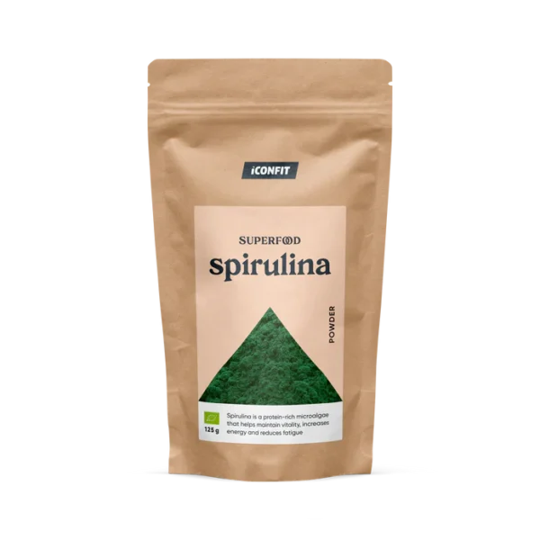 ekologiški spirulinos milteliai