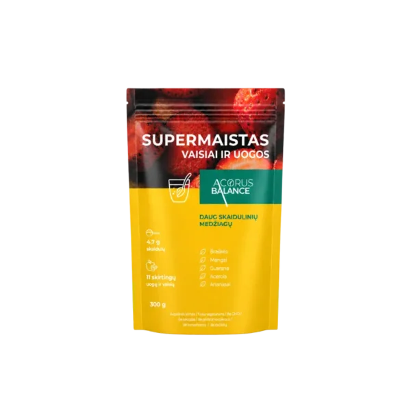 Supermaistas Vaisiai ir uogos